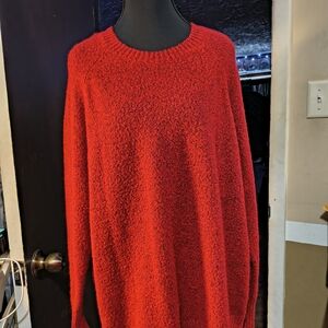 Cozy Red Knit Sweater Torrid